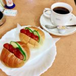 【フォンテーヌ/神楽坂】赤城神社すぐの昭和レトロ喫茶店で朝8時からのモーニングを食べる