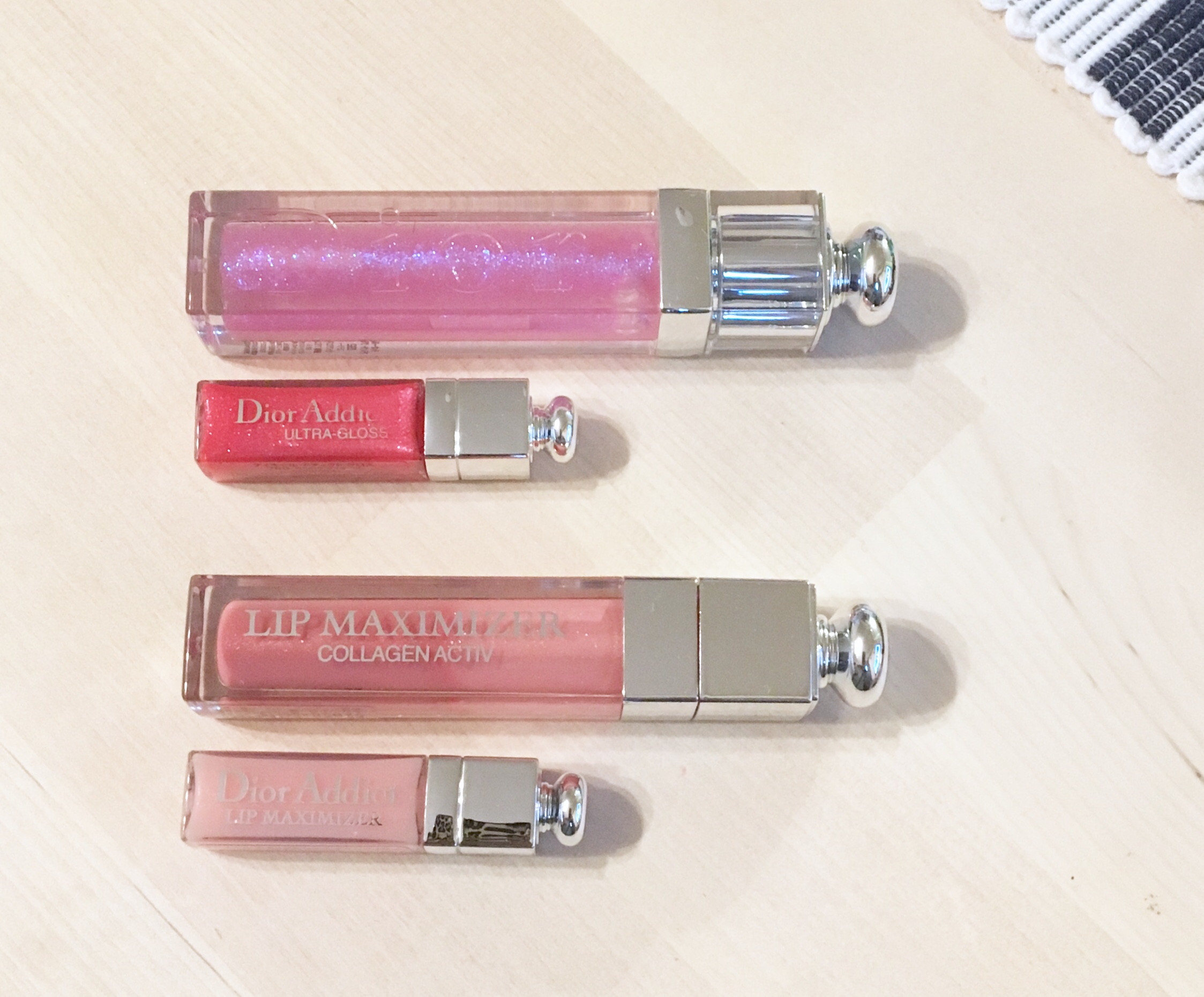 DIOR アディクトリップ マキシマイザー 001 ピンク 2ml×4本 - リップグロス